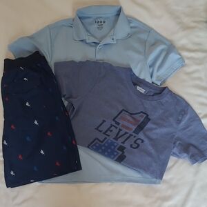 Boys Clothing Bundle - Shirts And Short - Size LG (14-16)